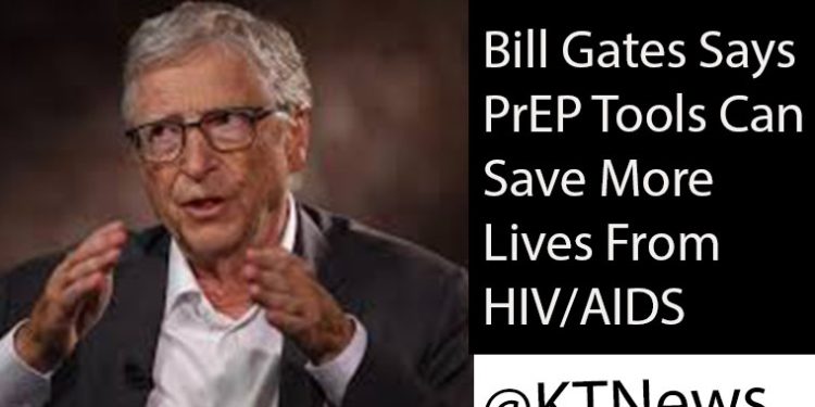 Bill Gates Says PrEP Tools Can Save More Lives From HIV/AIDS