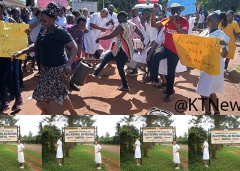 Health Workers at Jinja Regional Referral Hospital Express Dismay Over Salary Arrears