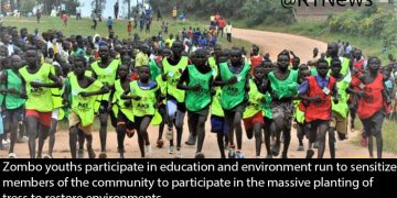 Zombo Youths Mobilize for Environmental Run to Combat Climate Change