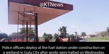 Businessman Arrested Over Constructing Fuel Station in Gulu Wetland