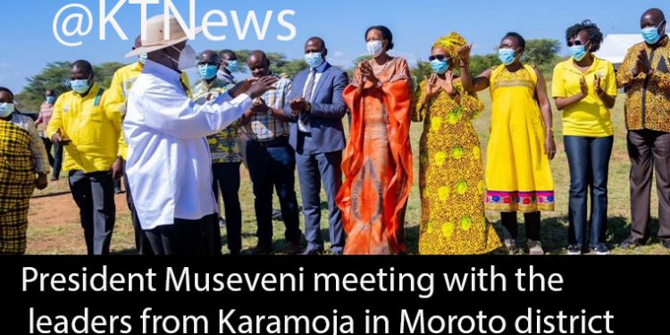 Museveni Concludes Karamoja Tour, Asks Residents to Prioritize Wealth Creation