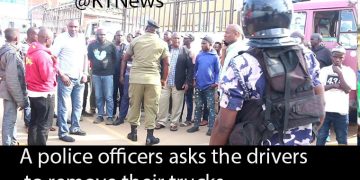 Truck Owners and Drivers Protest ‘Illegal’ Tax Collection in Mbarara City