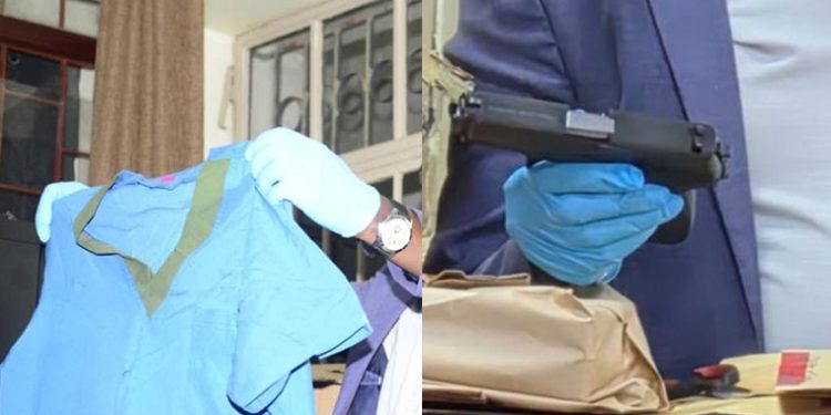 Katanga Murder Case: Killer Pistol Presented in Court
