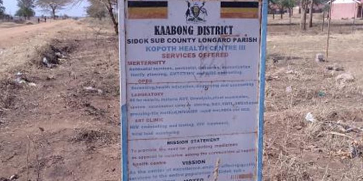 Low Staffing Levels Hit Kopoth Health Center III in Kaabong