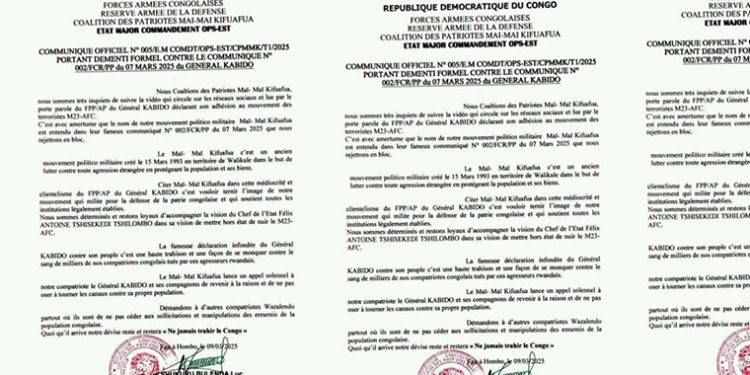 Division Rocks Wazalendo Coalition as Fighters Defect to M23 Rebels