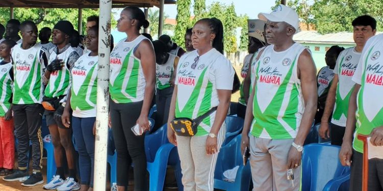 Hundreds Walk Against Malaria in Arua