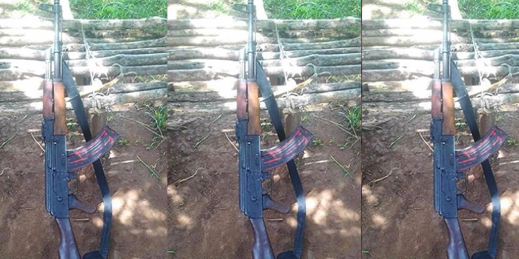 Gun Recovered in Moroto, Cattle Rustler On the Run