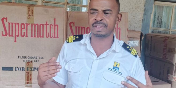 Contraband Cigarettes Worth UGX 150m Impounded in Arua