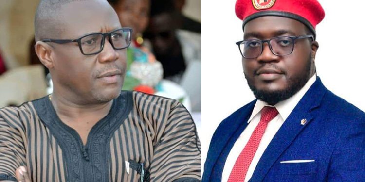 Kyagulanyi Crony Nasif Najja’s Supporters  Declare War on Dr. Matia Lwanga Bwanika  Branding Him a Traitor Who Doesn’t Deserve  NUP flag for Busiro South MP Seat in 2026