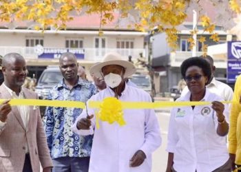 President Museveni Commissions USMID Roads in Kasese Municipality