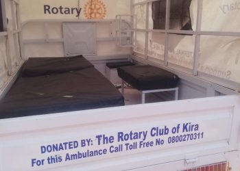 Excitement as Rotary Club of Kira Donates Tricycle Ambulance to Akali HCIII
