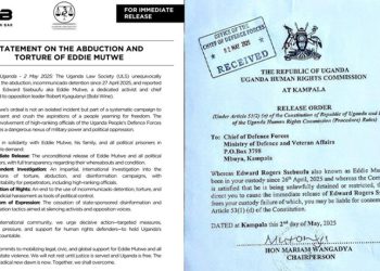 Wangadya Orders Muhoozi to release Eddie Mutwe