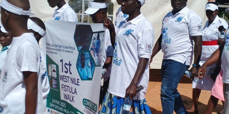 Hundreds in Arua Walk to End Fistula