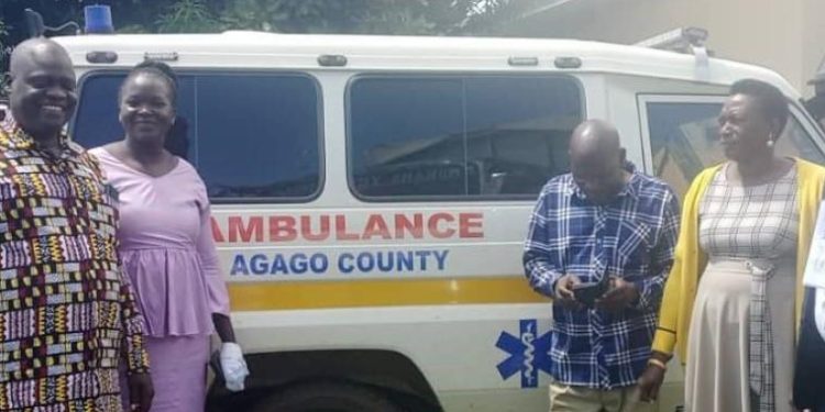 Agago District Receives New Ambulance to Boost Emergency Medical Services