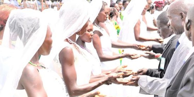 Bishop Rupiny Warns Newlyweds Against Alcohol-Induced Happiness