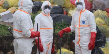 Medical Waste Cleared at Anaka Hospital