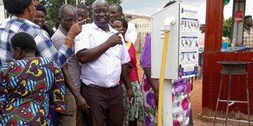 National Water Launches Prepaid Water Taps in Gulu City