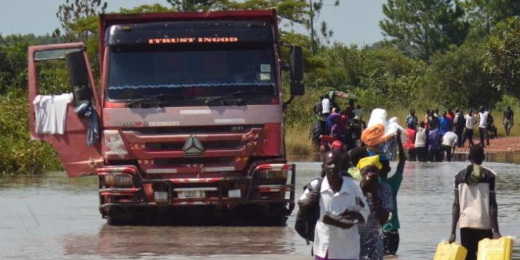 Floods Submerge Roads in Alebtong and Otuke, Two Dead