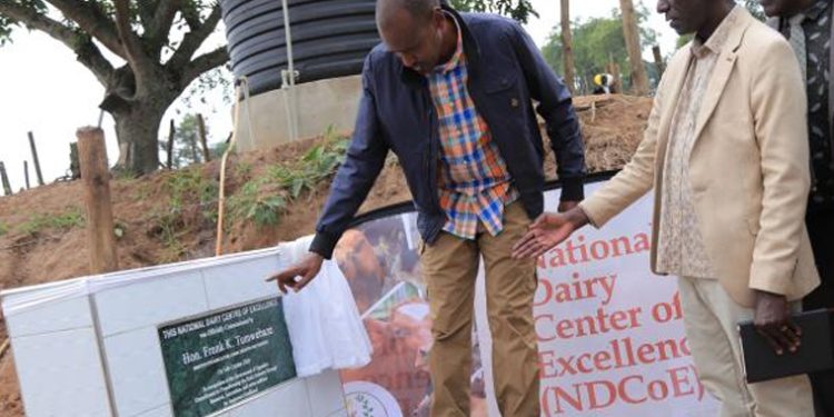 Tumwebaze Unveils Mbarara’s New Dairy Center of Excellence