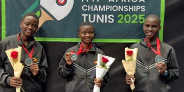 Uganda Table Tennis Flies Ugandan Flag High in Africa & Europe.