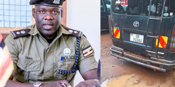 POLICE: Here’s why we are hunting for Bobi’s bodyguard called Unzima Tower: He deflated Police car tyres & harmed our officers-Julius Isabirye & Muhungo Peter, the driver accusing them of  jamming NUP crew’s livestreaming
