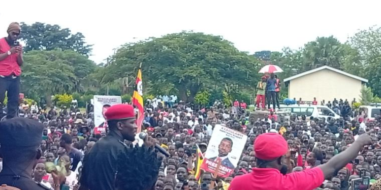 Bobi Wine Calls for Unity, Criticizes Museveni’s Tribal Politics in Kitgum