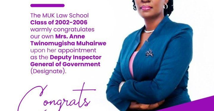 Let Him Carry His Cross & Rot in Jail for his wrongful Deeds!  Declares Deputy IGG Annie Twinomugisha Muhairwe When  Asked to Consider Forgiving Tik Toker who defamed her