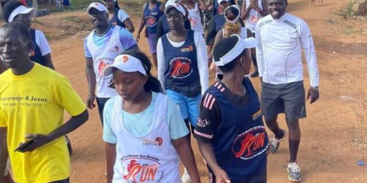 Kotido’s CBO Holds Run to Raise Resources for Menstrual Health to Curb Female Dropouts