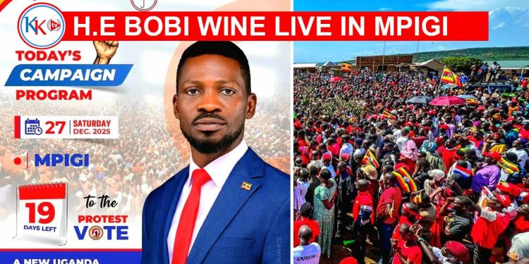 Don’t Waste Time Listening to the Lies of Yusuf Nsibambi a traitor Who Betrayed Dr. Besigye. Only Vote for the NUP Umbrella Because the Key is for political merchants of Najjanankumbi! Kyagulanyi Destroys Nsibambi at Mitala Maria Rally & Vows to Put Walukagga in Parliament