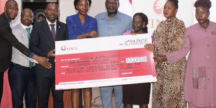Flood-Hit Downtown Traders Receive UGX 100m Relief