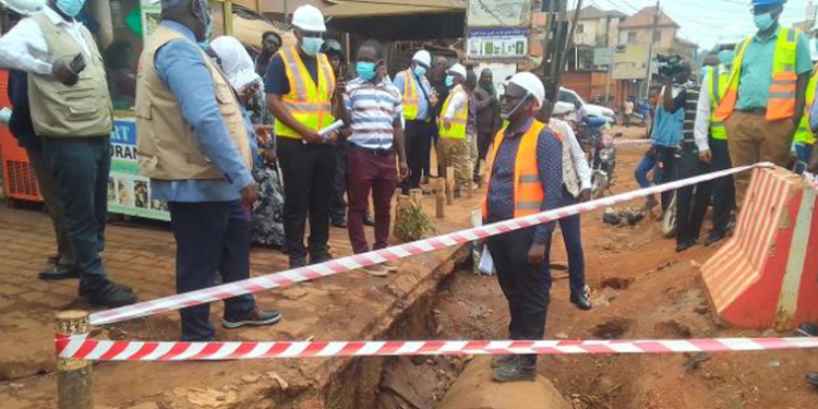 Kisenyi Traders Decry Slow Pace of Road Construction