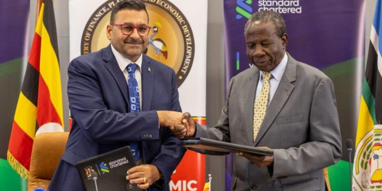 Standard Chartered Secures Gov’t UGX 2.7TR for Infrastructure