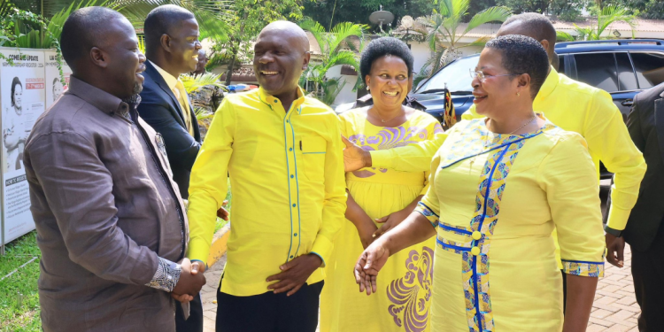 DF boss names NUP MPs who met Museveni under Nsibambi meeting