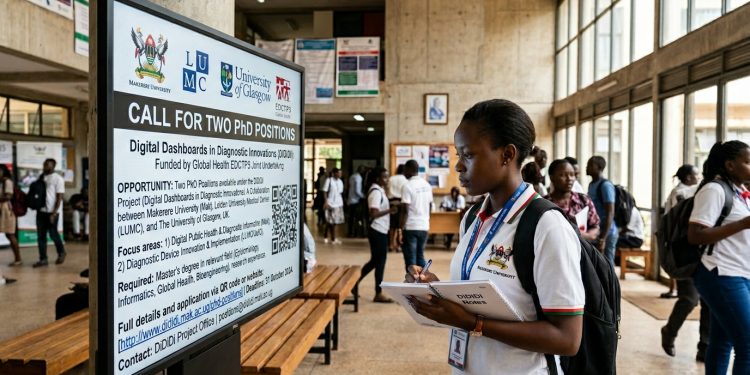 Call for two PhD Positions under the Global Health EDCTP3 Joint Undertaking funded Digital Dashboards in Diagnostic Innovations (DiDiDi) Project