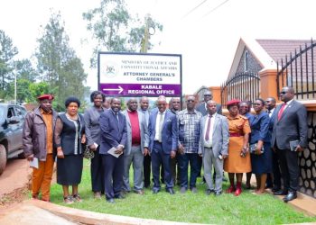 Chief Justice Flavian Zeija Commissions Kabale Regional Justice Office