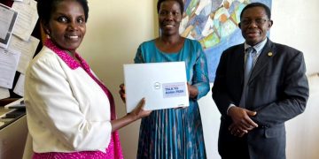 End of a Distinguished Era as Mrs. Patience Mushengyezi Hands-Over Senate Division Office