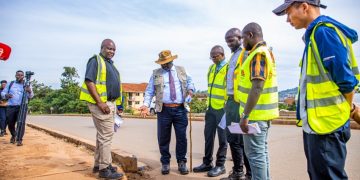 KIGENYI STEPS UP SAFETY, UTILITY COMPLIANCE IN KCRRP ROAD WORKS