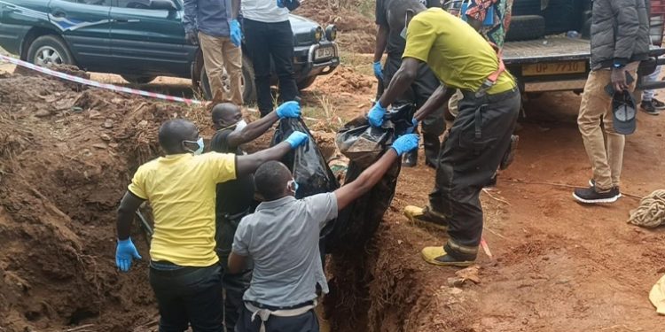 Decomposed body found in Mukono Drainage