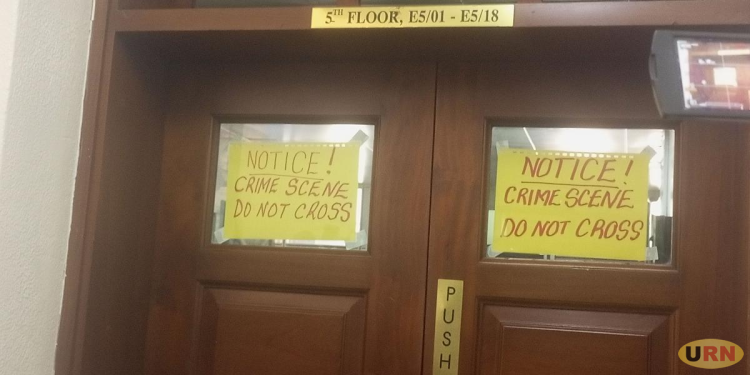 Silence in Parliament as Police Search Speaker’s Office