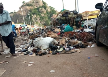 Health Fears Rise as Heaps of Garbage Seal Off Soroti Main Market Street