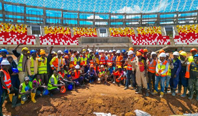 Akii-Bua Olympic Stadium Nears Completion as Installation of Seats Kick-off