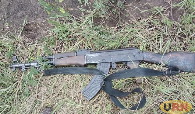 Two Suspected Warriors Surrender Gun in Nakapiripirit