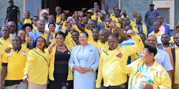 Visitors Allowed At Former Speaker Anita Among’s Residence , But Access Controlled