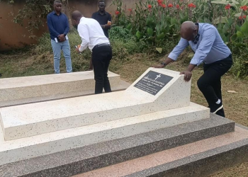 Dr. Muganga Visits Parents’ Graves to Affirm Ugandan Roots Amid Citizenship Controversy