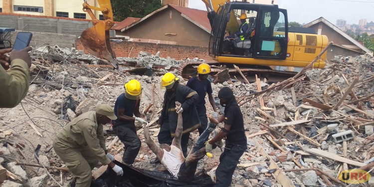 Collapsed Building in Kisaasi Linked to Poor Design,Two Bodies Retrieved