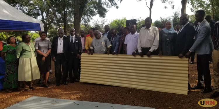 Jinja Receives Iron Sheets for Asbestos Roof Replacement