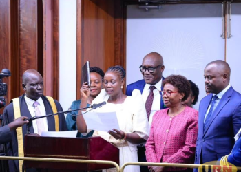 Aidah Nabayiga Takes Oath as Kalangala Woman MP
