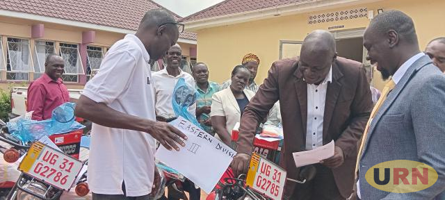 Soroti Medics Warned Against Carrying Girlfriends, Goods on Gov’t Motorbikes