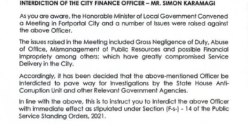 Fort Portal City Finance Officer Interdicted over Alleged Mismanagement of Public Resources