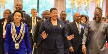 Rotarians Stuck with Anita Among’s Pledge of Ugx1bn